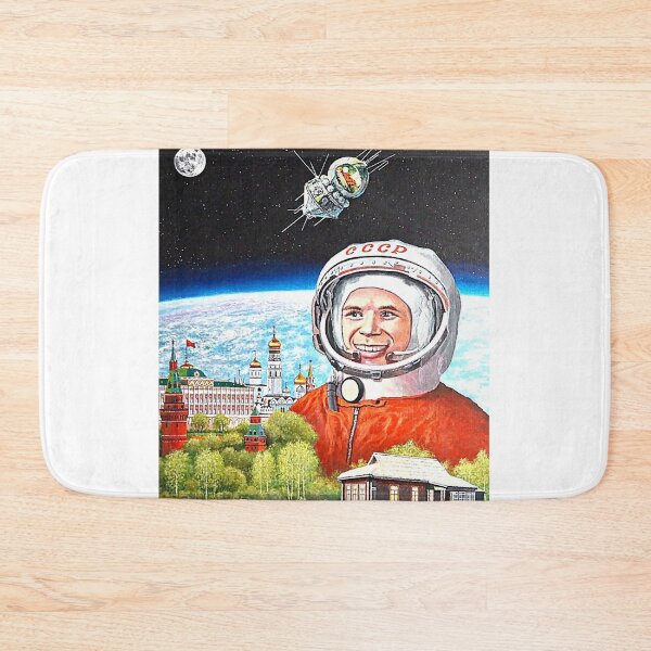 Item preview, Astronaut Yuri Gagarin - First Man in Space designed and sold by VintagePeople.