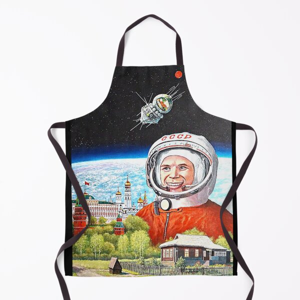 Item preview, Astronaut Yuri Gagarin - First Man in Space designed and sold by VintagePeople.