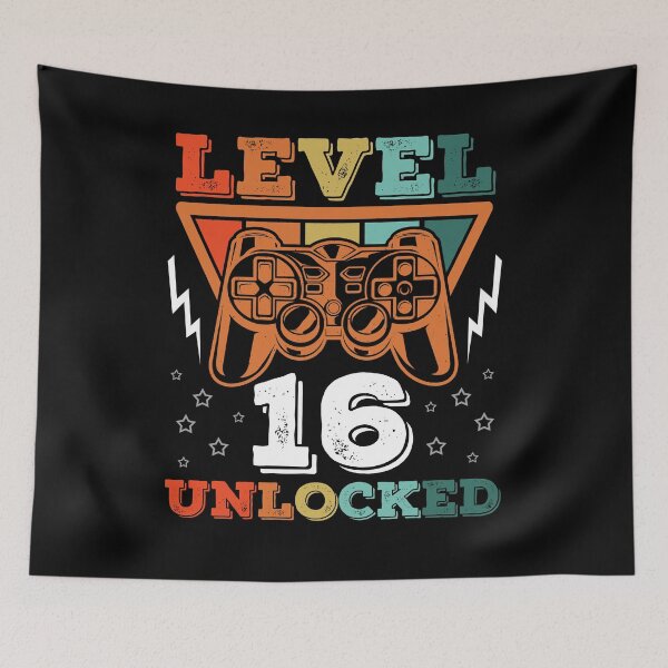 Item preview, 16th Birthday Leveling Up Gamer designed and sold by PeachesMommy.
