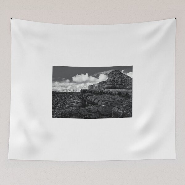 Item preview, Nash Point, Glamorgan Heritage Coast, Monochrome designed and sold by MaclarenPhoto.