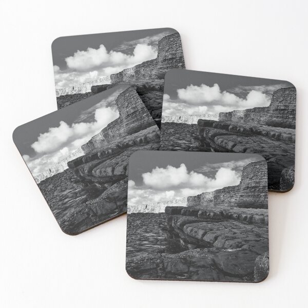 Item preview, Nash Point, Glamorgan Heritage Coast, Monochrome designed and sold by MaclarenPhoto.
