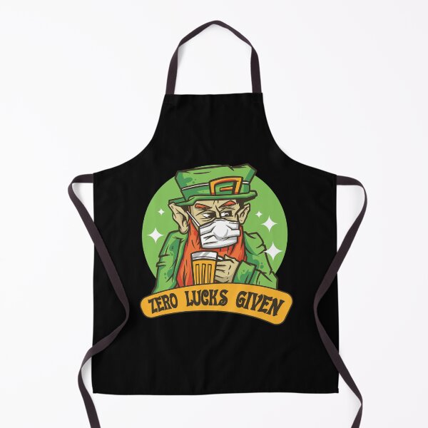 Item preview, Zero Lucks Given Leprechaun Face Mask St Patrick's Day designed and sold by Amazing Designs.