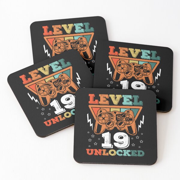 Item preview, 19th Birthday Leveling Up Gamer designed and sold by PeachesMommy.
