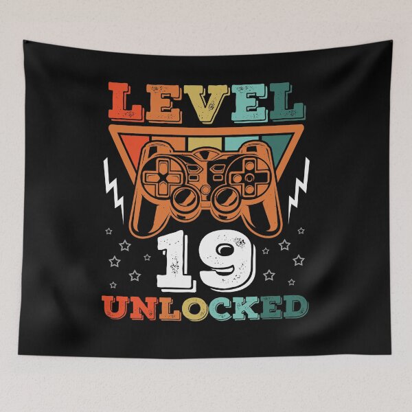 Item preview, 19th Birthday Leveling Up Gamer designed and sold by PeachesMommy.