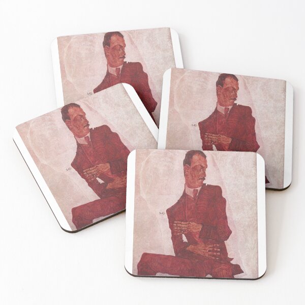 Item preview, Egon Schiele Portrait of Arthur Roessler 1910 designed and sold by Vitage-Art45.