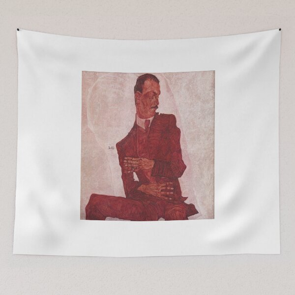 Item preview, Egon Schiele Portrait of Arthur Roessler 1910 designed and sold by Vitage-Art45.