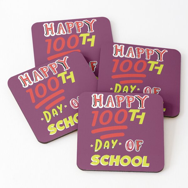 Item preview, Happy 100th Day of School T-shirt designed and sold by VAMASHOP.