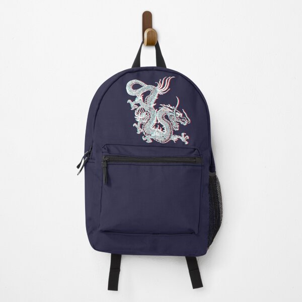 Item preview, Chinese Dragon Glitch / Navy designed and sold by EddieBalevo.