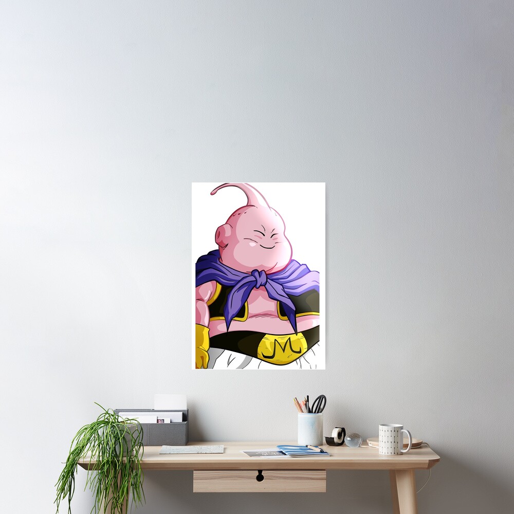 Majin Boo, Majin Buu Poster for Sale by dazuma-art