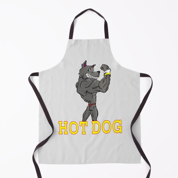 Artikelvorschau, Hot Dog grau entworfen und verkauft von HeavyBurden.