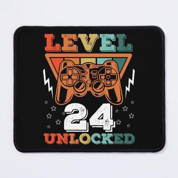 Item preview, 24th Birthday Leveling Up Gamer designed and sold by PeachesMommy.