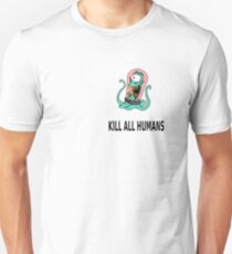 Simpson Alien kill humans Unisex T-Shirt