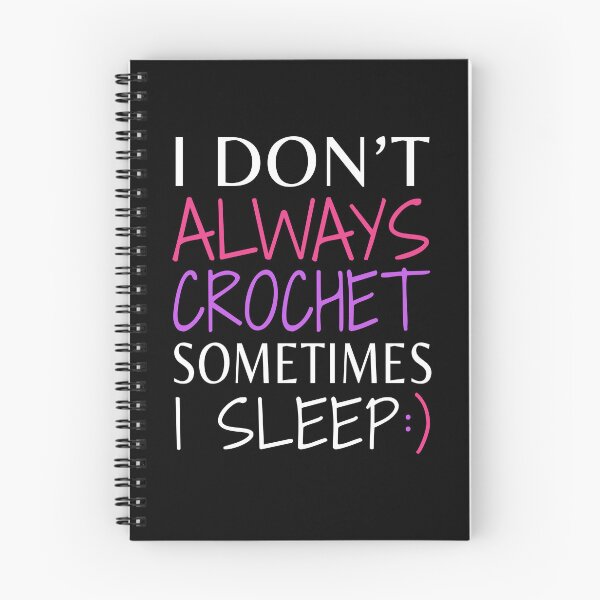 Item preview, Crochet Funny Quote Crafts Handmade Quote Crocheting Sayings designed and sold by sillyquestions.