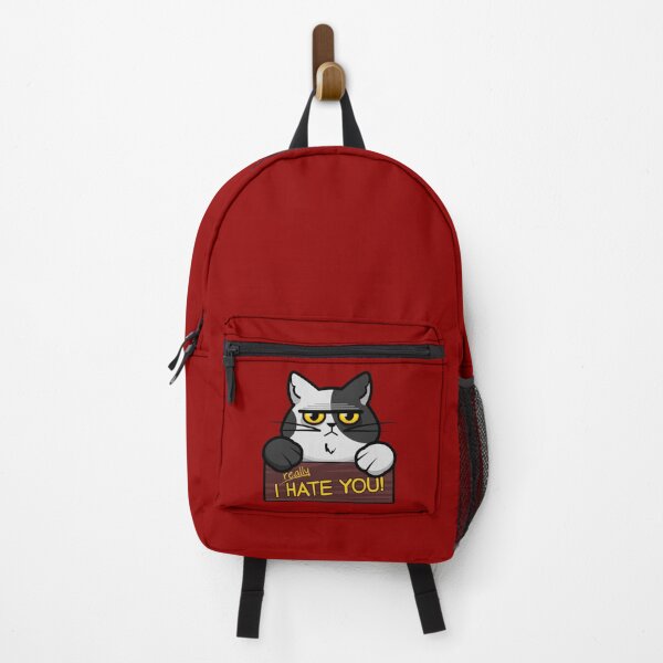 Item preview, Gato enojado - Blanco y negro designed and sold by Lazuli Design.