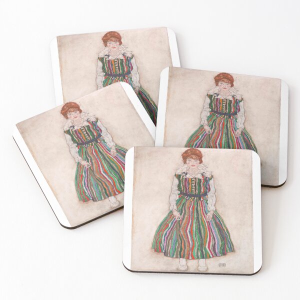 Item preview, Egon Schiele Portrait of Edith Schiele, the artist's wife 1915 designed and sold by Vitage-Art45.