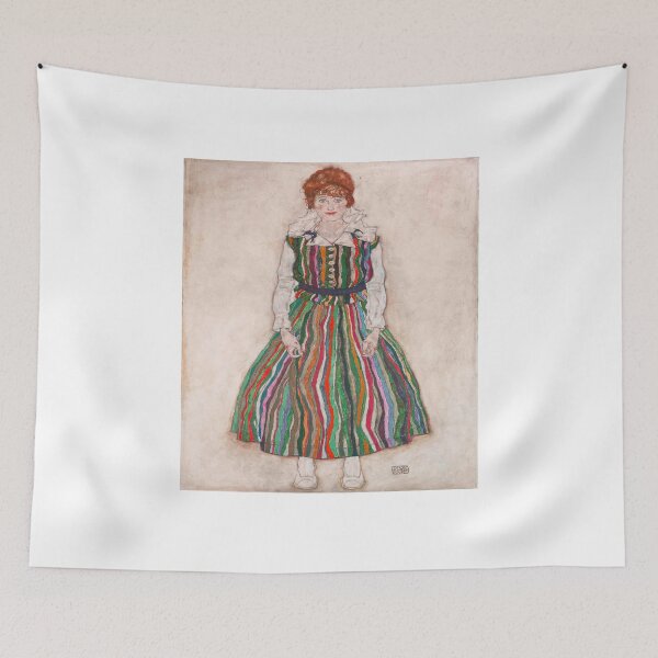 Item preview, Egon Schiele Portrait of Edith Schiele, the artist's wife 1915 designed and sold by Vitage-Art45.