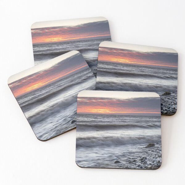Item preview, Sunset Waves, Island of Ruegen, Baltic Sea, Germany designed and sold by Kasia Design.