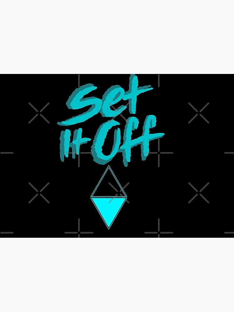 Set it off band BLACK and BLUE Poster for Sale by C.l S