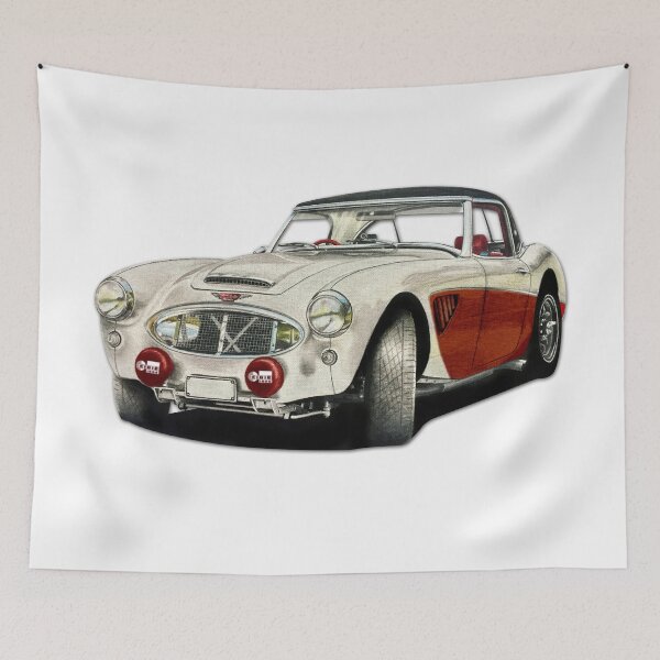 Item preview, 1959 Austin Healey 3000 Mk II BT-7 artwork by Wayne Sotogi designed and sold by Wayne Sotogi.