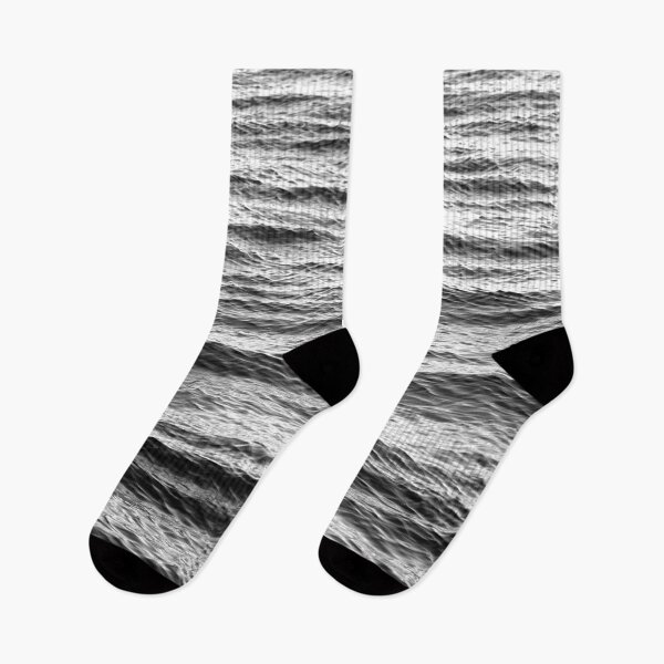 Item preview, Black and White Abstract Sea designed and sold by ALEX PHOTO DREAMS.