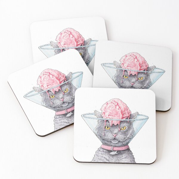 Item preview, Cat In An Ice Cream Cone Of Shame designed and sold by Bewilderbeestly.