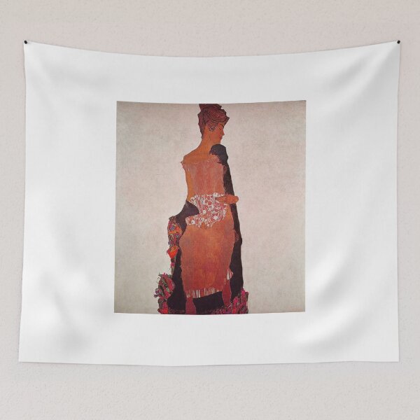 Item preview, Egon Schiele Portrait of Gerti Schiele 1909 designed and sold by Vitage-Art45.