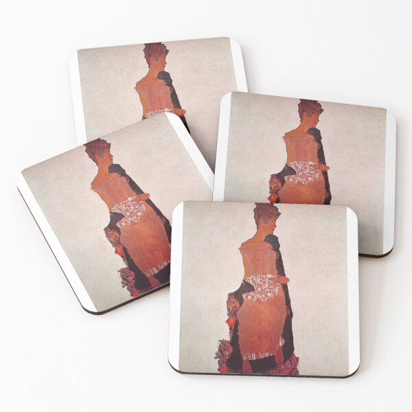 Item preview, Egon Schiele Portrait of Gerti Schiele 1909 designed and sold by Vitage-Art45.