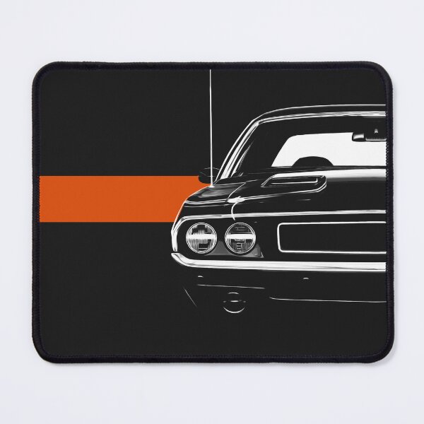 Item preview, 1970s American Muscle Car - With Orange Stripe designed and sold by ApexFibers.