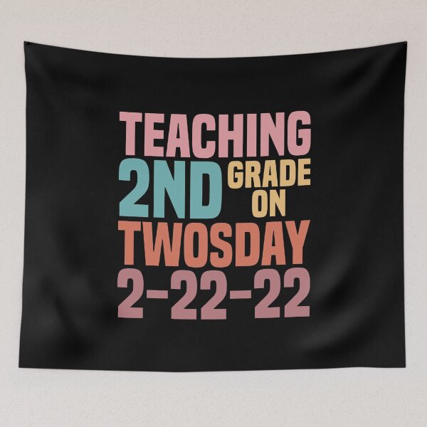 Item preview, Teaching 2nd Grade On Twosday 2-22-22 22nd Feb 2022 designed and sold by AristoDesigner.