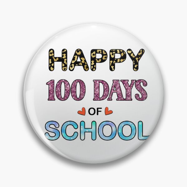 Item preview, Happy 100 Days of School  I 100 Days of School Teachers designed and sold by younghopes.