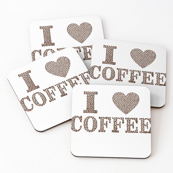 Item preview, I Love Coffee, Coffee Lover Gift designed and sold by Samadi style.