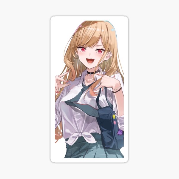 Marin Kitagawa Fanart Sticker For Sale By Jordzart Redbubble