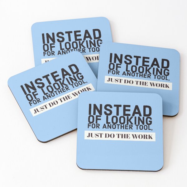 Item preview, Just do the work - (Black Text) designed and sold by lordyswiss.