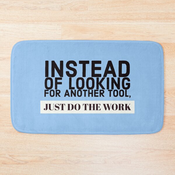 Item preview, Just do the work - (Black Text) designed and sold by lordyswiss.