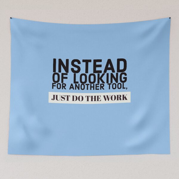 Item preview, Just do the work - (Black Text) designed and sold by lordyswiss.