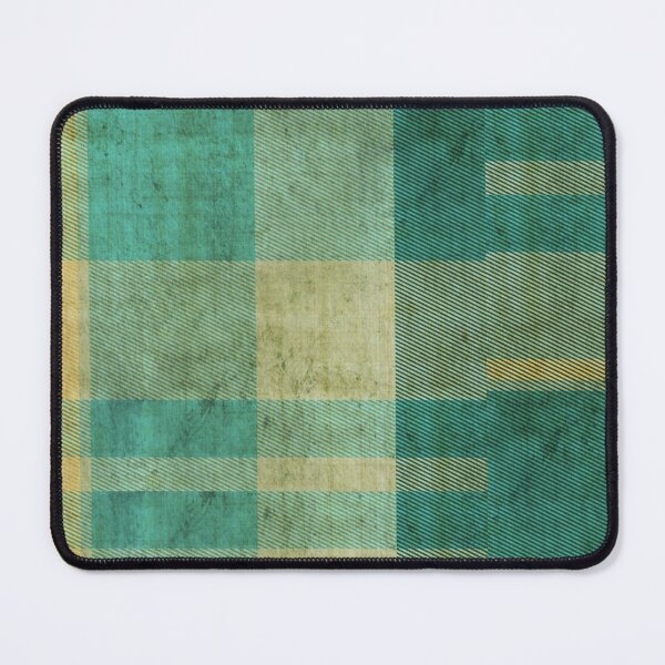 Artikelvorschau, Mid MOD Plaid Tartan Interior Design Retro Vintage Print Punk Grün Gold entworfen und verkauft von Shayna Westfall.