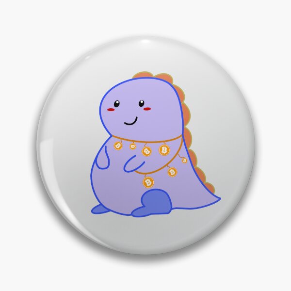 Item preview, Happy Dino Bitcoin Hodler designed and sold by Dino Hodl Crew.