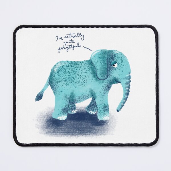 Item preview, Elephants Never Forget designed and sold by Hannah's Doodles.
