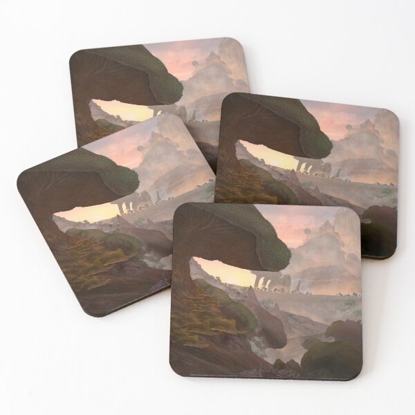 Item preview, Coral Planet - Fantasy Landscape designed and sold by BlckBrd-Dan.