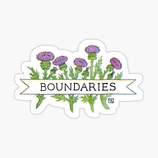 Item preview, Boundaries  designed and sold by redgoldsparks.