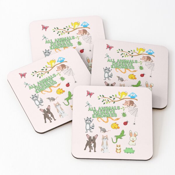 Item preview, All Animals Deserve Kindness designed and sold by PancakeToad.