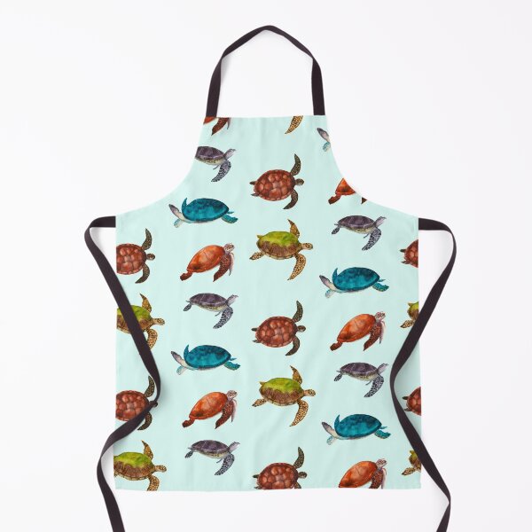 Item preview, Sea Turtles Watercolor Ocean Animals Pack designed and sold by DaisyPaints.