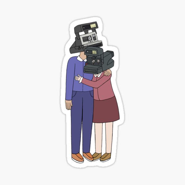 Camera Couple Sticker