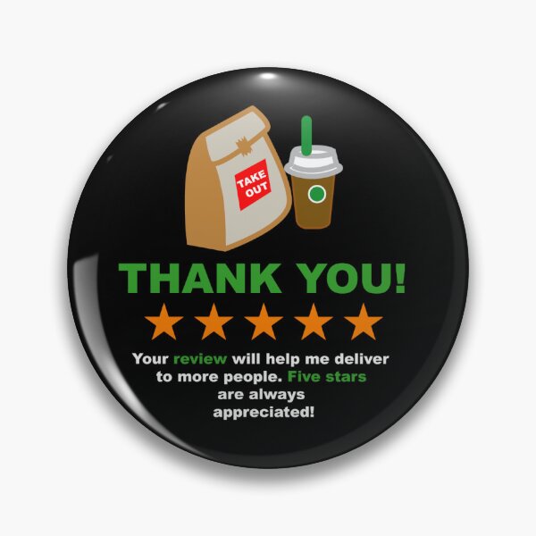 Item preview, THANK YOU FOR SUPPORTING ( RATINGS 5 Star Request) - All Purpose General Food Delivery Thank You designed and sold by Gig Gear.