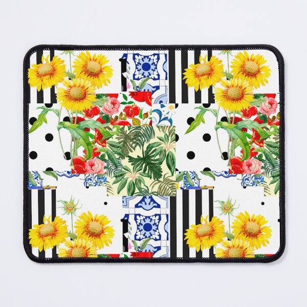 Item preview, Italian,Sicilian art,patchwork,summer,Flowers designed and sold by MariaMarinova.