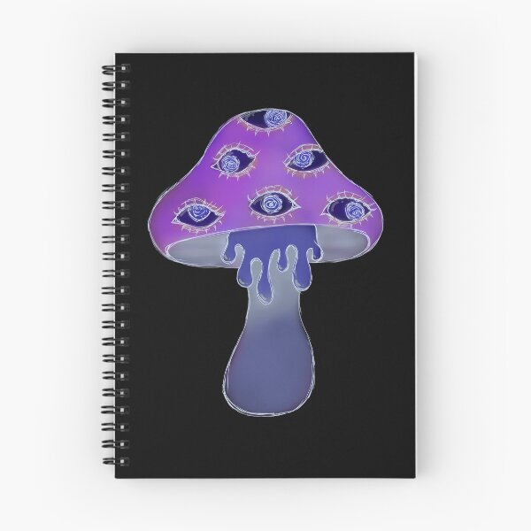 Item preview, Purple Trippy Mushroom designed and sold by vanillagutz.