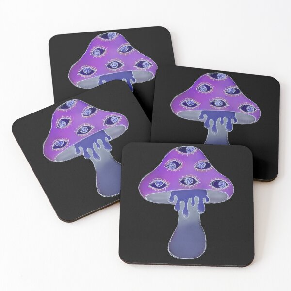 Item preview, Purple Trippy Mushroom designed and sold by vanillagutz.