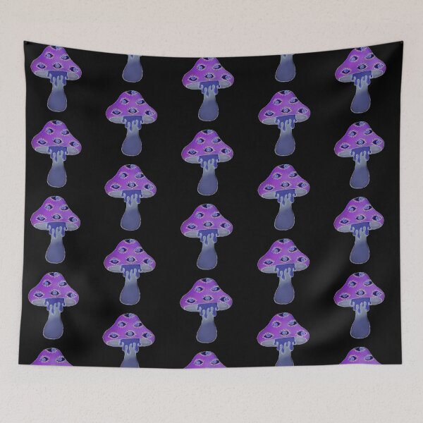 Item preview, Purple Trippy Mushroom designed and sold by vanillagutz.