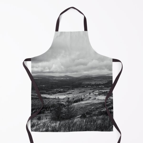 Item preview, Looking Down to Rhondda Fawr from The Rhigos Black and White designed and sold by MaclarenPhoto.