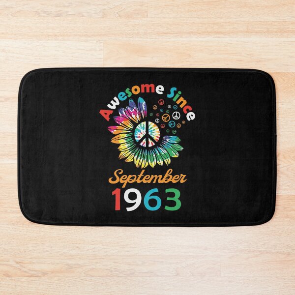 Item preview, Funny Birthday Quote, Awesome Since September 1963, Retro Birthday designed and sold by Estrytee.